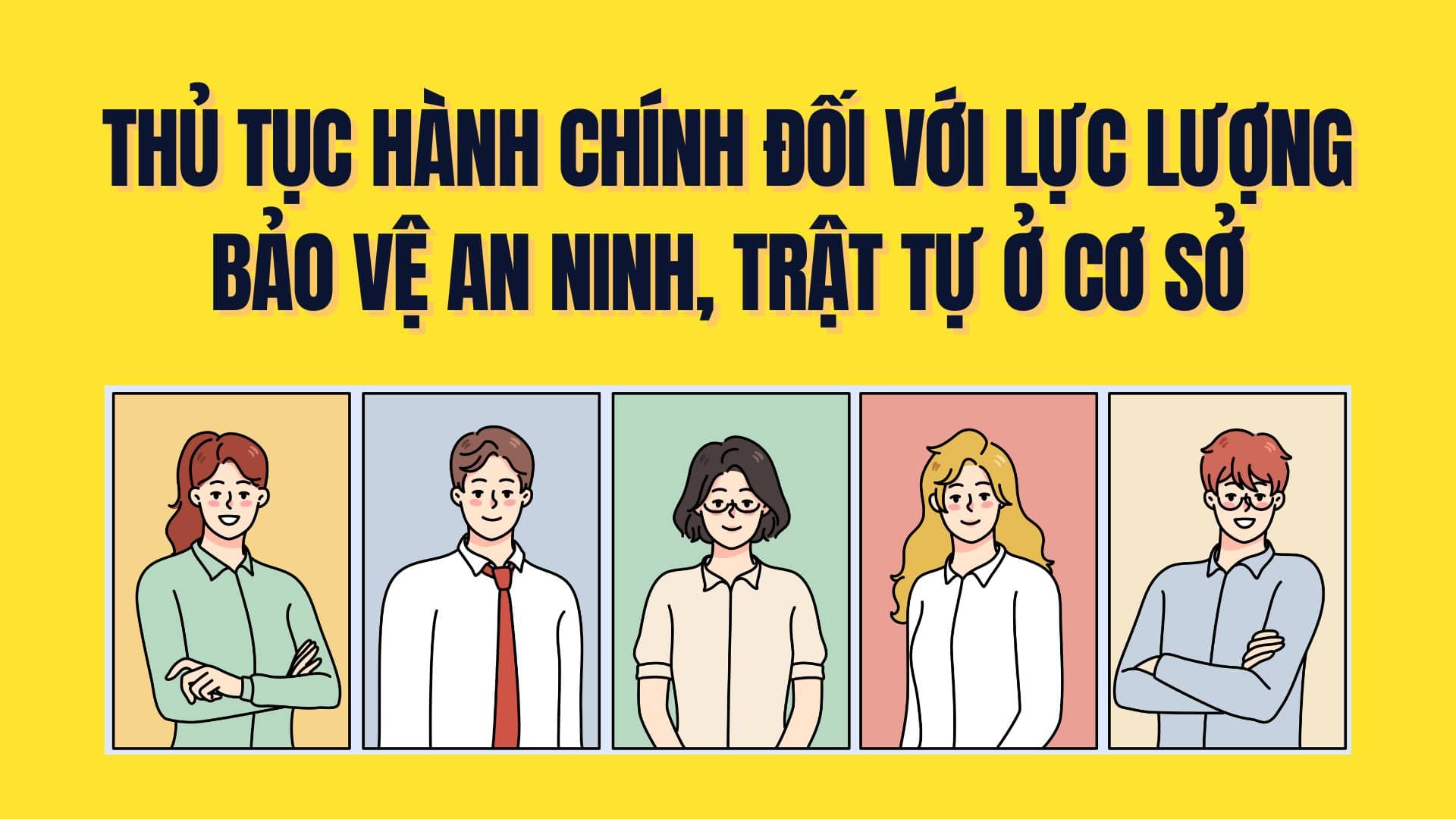 New regulations on administrative procedures for security and order protection forces at the grassroots level. Graphics: Tra My