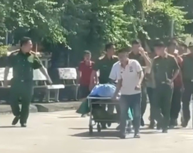 A 12th grade male student was stabbed to death by a friend. Photo: Provided by the people