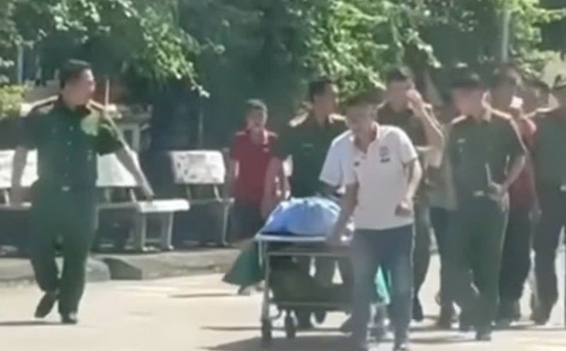 A 12th grade male student was stabbed to death by a friend. Photo: Provided by the people