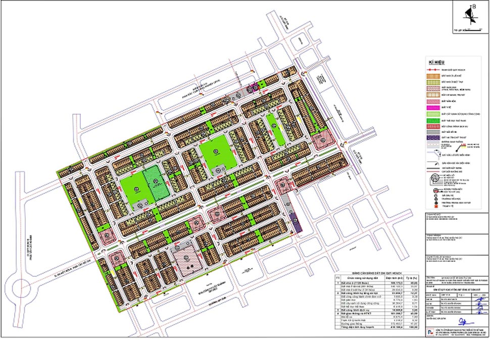 Overall plan of Cat Khanh Urban Area project. Photo: Gia Lai Province Investment and Cooperation Promotion Center