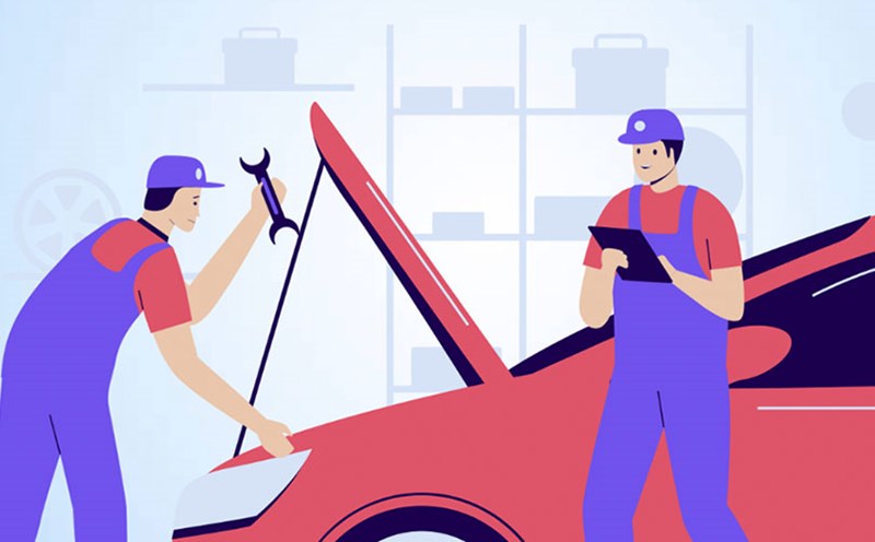 Signs of a broken car generator and timely handling. Graphics: Thien Nhan