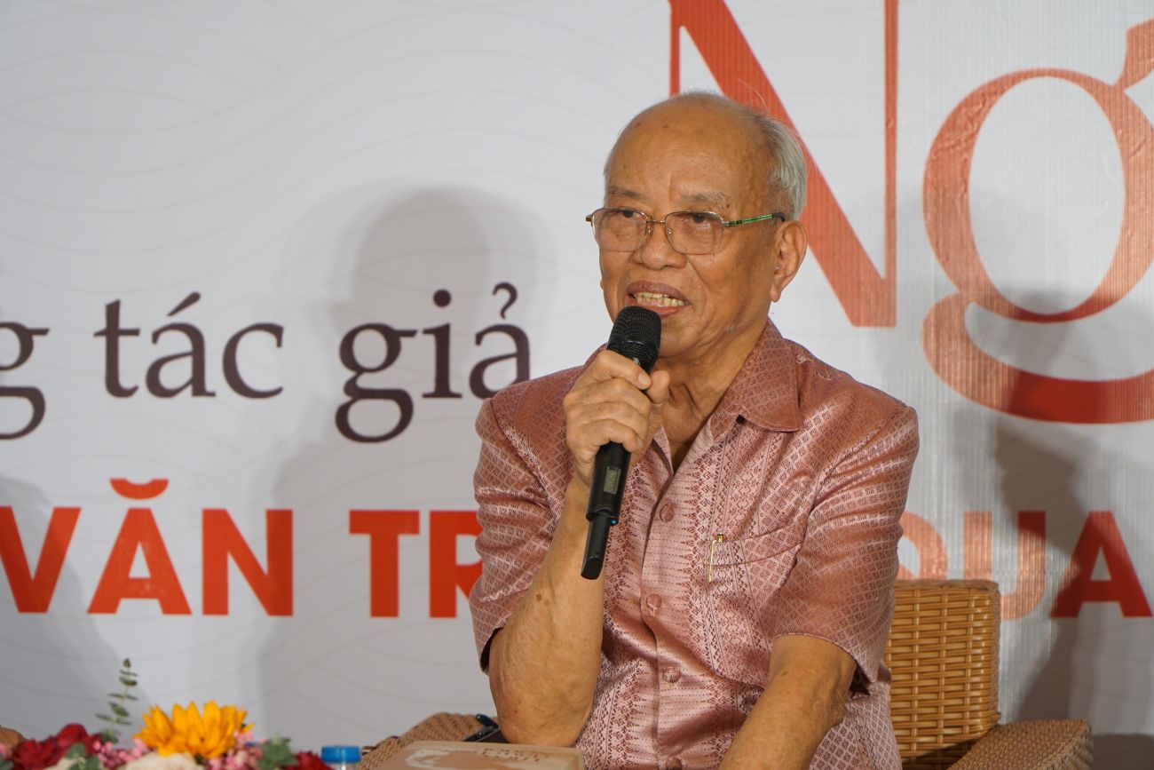 GS.TS.Nha van Trinh Quang Phu. Anh: Thanh Chan