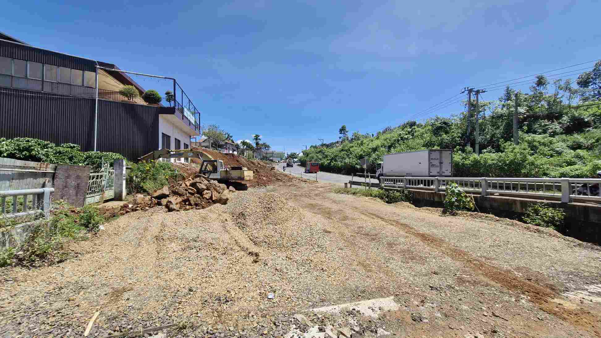 Dien tich thu hoi lam duong dau noi Quoc lo 20 voi cau Dai Nga la 2.787,8 m2. Anh: Phuc Khanh