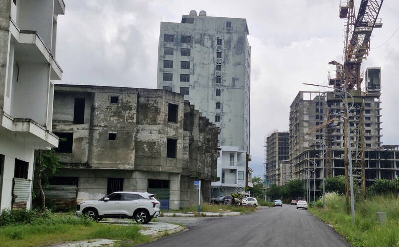 El proyecto de la nueva zona urbana internacional de Da Phuoc esta ubicado en la calle Nguyen Tat Thanh (ciudad de Da Nang). Foto: Thu Giang