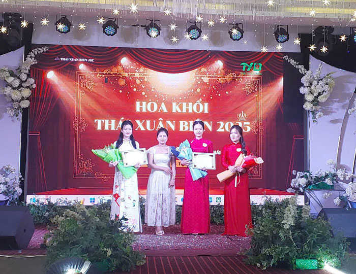 Cac thi sinh dat giai. Anh: Thanh Tuan