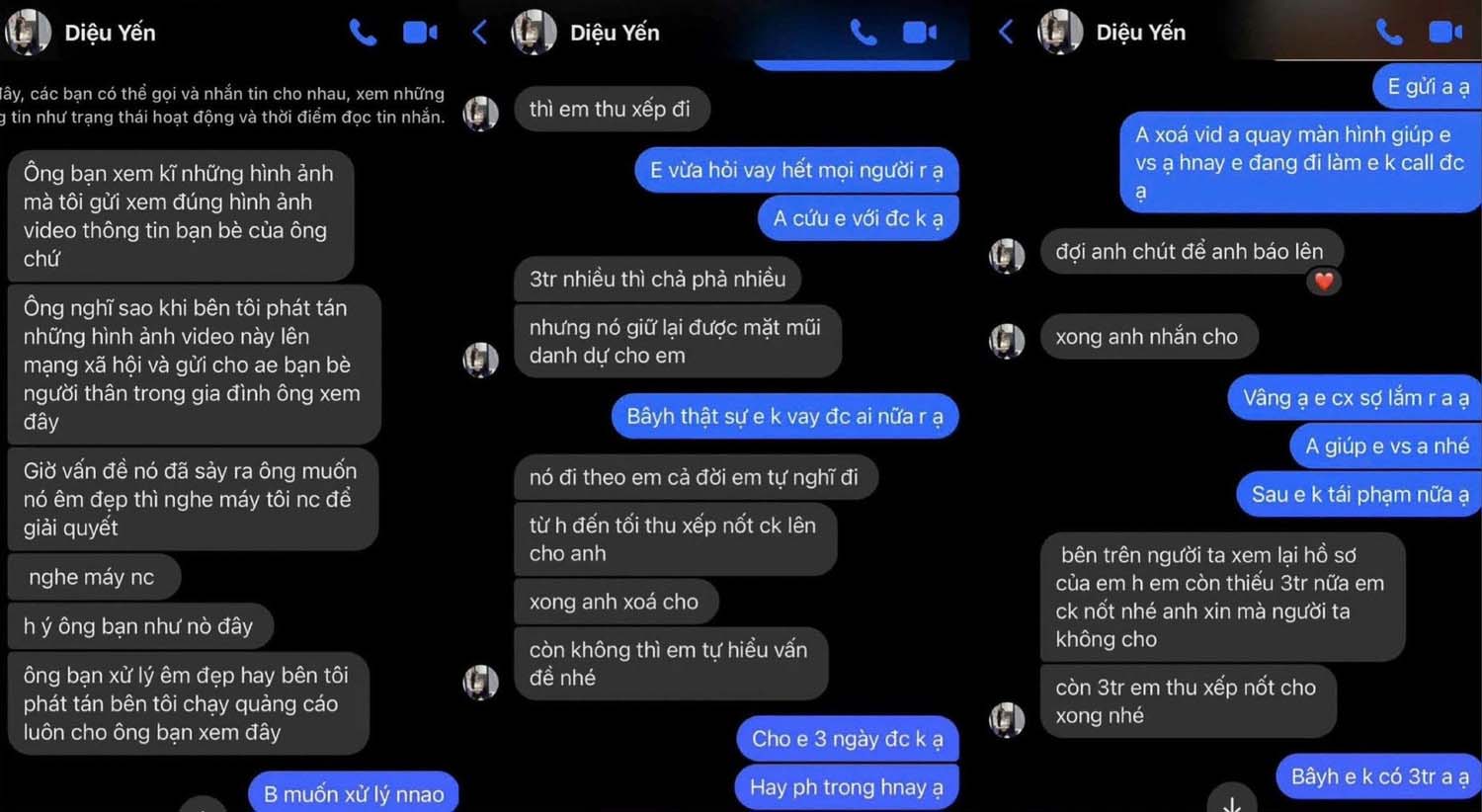 Người đàn ông bị đe dọa tống tiền sau khi chat sex. Ảnh: Công an Hà Nội