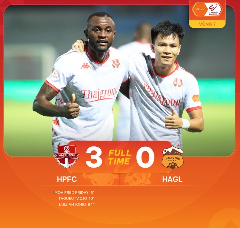 Ket qua chung cuoc. Anh: VPF