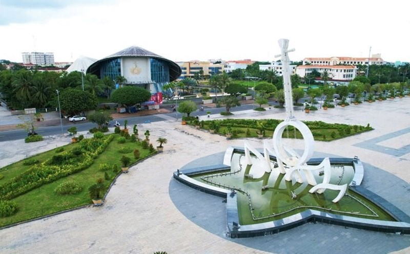 A corner of Bac Lieu ward - where the Center for Culture - Arts, Education, Training, Scientific Research will be... Photo: Van Dong
