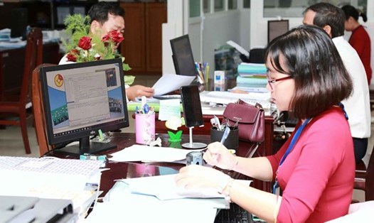 Kho bạc Nhà nước thực hiện nhiều giải pháp, đẩy mạnh giải ngân vốn đầu tư công. Ảnh: KBNN