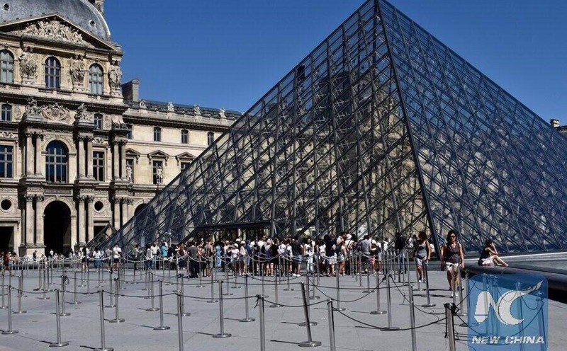 The Louvre Museum in Paris, France. Photo: Xinhua
