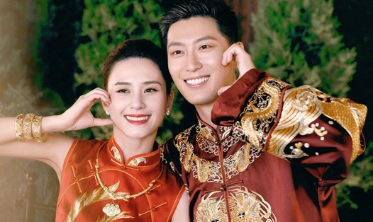 Rộ tin Đậu Kiêu và Hà Siêu Liên chuẩn bị ly hôn. Ảnh: chụp từ Sohu