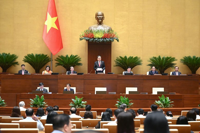 The 9th session, the 15th National Assembly. Photo: Pham Dong