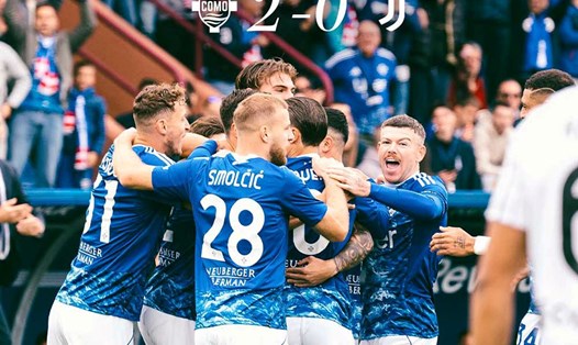 Como đánh bại Juventus ở Serie A 2025-2026. Ảnh: Como