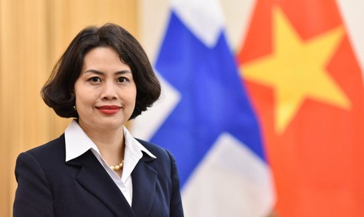 Đại sứ Việt Nam tại Cộng hòa Phần Lan Phạm Thị Thanh Bình. Ảnh: TTXVN