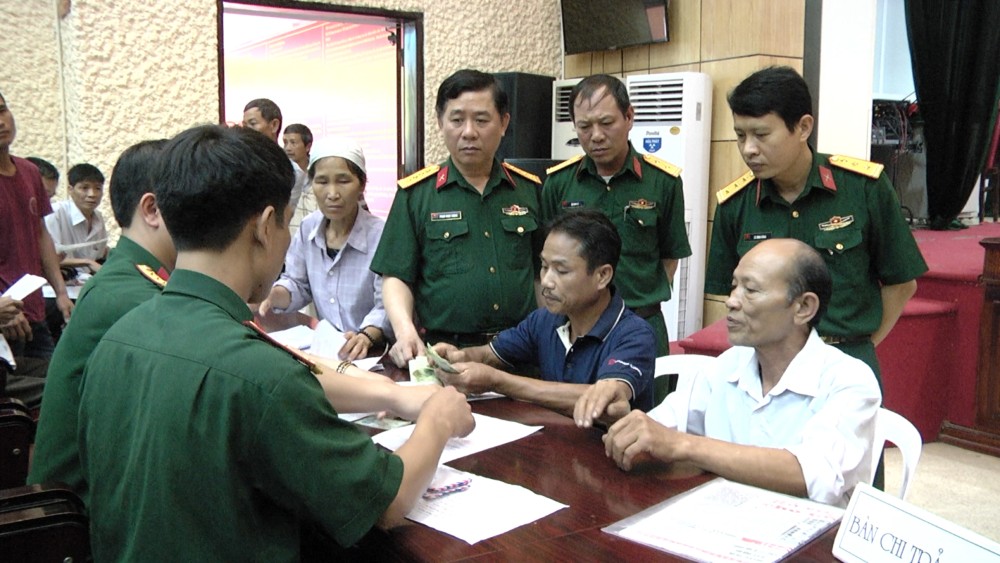 The Ministry of National Defense said that only the time of service in the army from January 1, 2007 onwards will be counted as the time participating in social insurance to calculate social insurance benefits. Photo: VGP