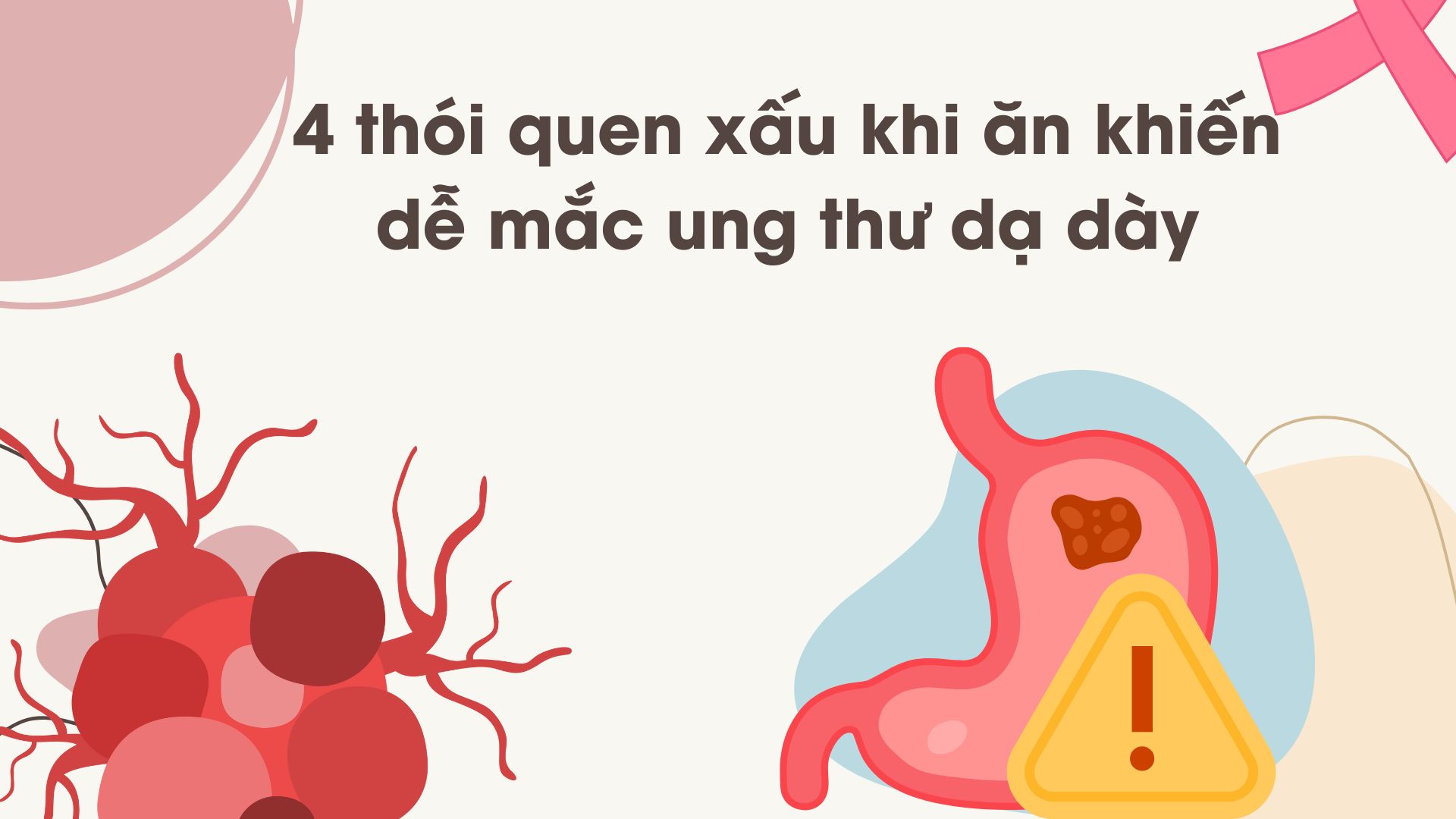 The habit of eating too much salt will affect the stomach in the long run, even stomach cancer. Graphic photo: Huong Son