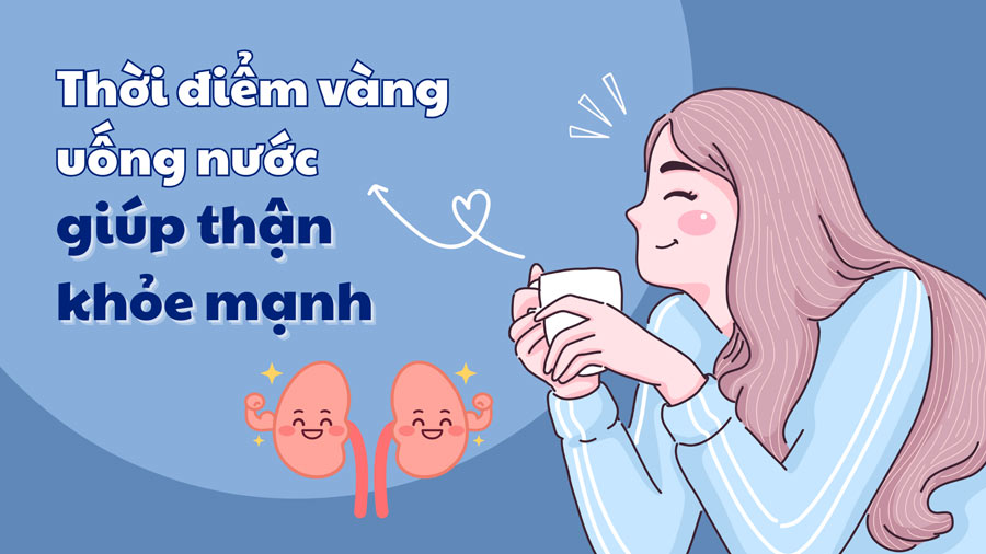 La periode ideale pour boire de l'eau pour aider les reins a etre en bonne sante