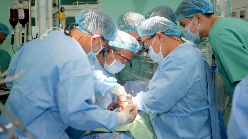 Reviving the lives of patients with end-stage heart failure. Photo: Lan Huong