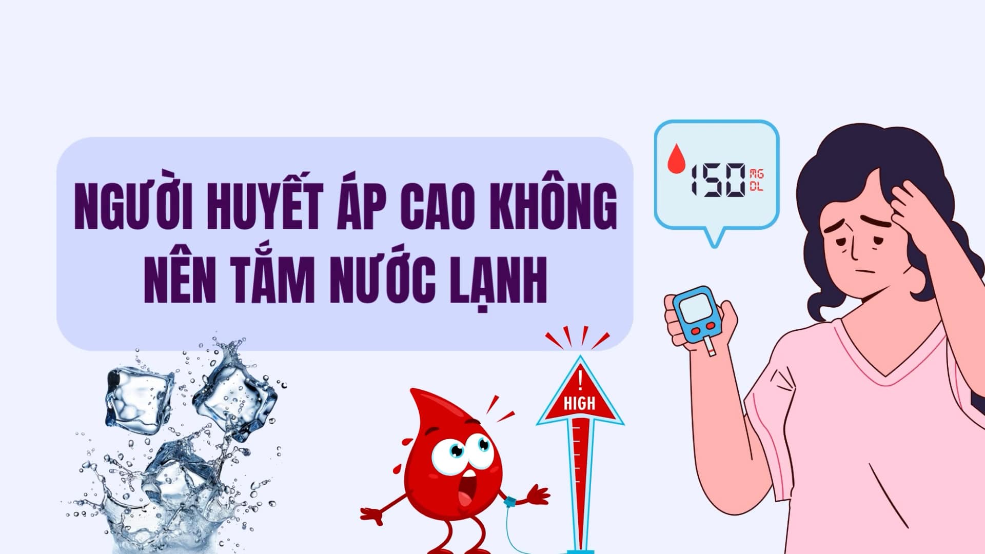 People with high blood pressure should not take cold showers