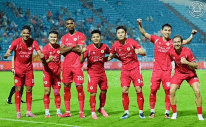 Hanoi Police meet Tai Po at AFC Champions League Two. Photo: CAHN