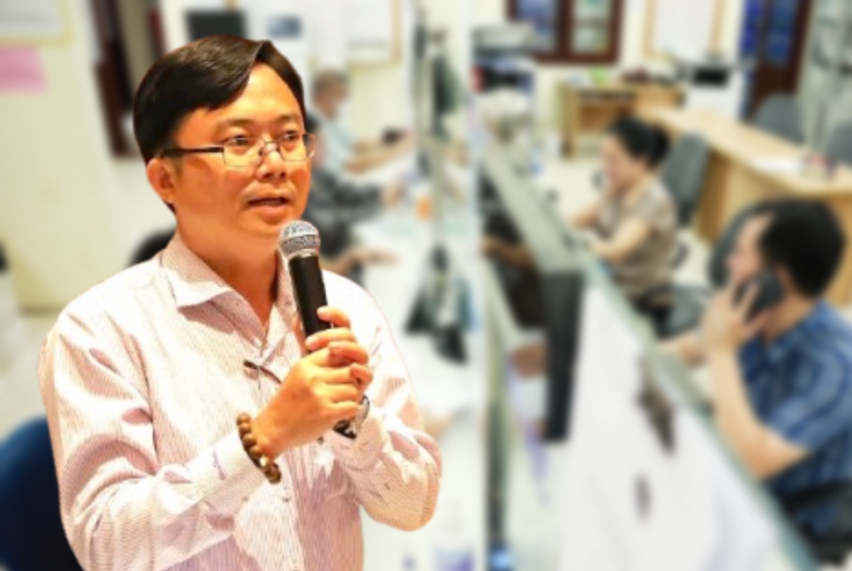 Associate Professor, Dr. Do Phu Tran Tinh shared and evaluated the proposal for civil servants to contribute capital and manage enterprises. Photo: Luong Hanh