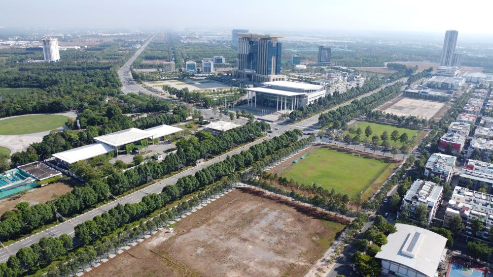 Becamex IDC se doi tru so chinh tu trung tam phuong Binh Duong ve Sai Gon. Anh: Dinh Trong