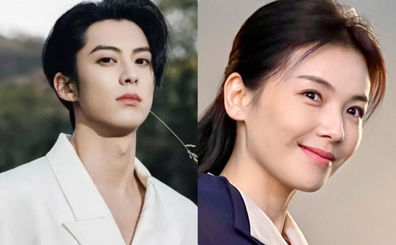 Liu Tao and Vuong Hac De. Photo: VieON.