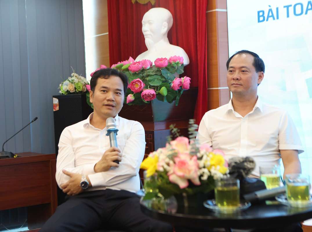 ong Cu Huy Quang - Truong phong Hieu qua nang luong va Chuyen doi xanh, Cuc Doi moi sang tao, chuyen doi xanh va Khuyen cong (Bo Cong Thuong). Anh: BTC