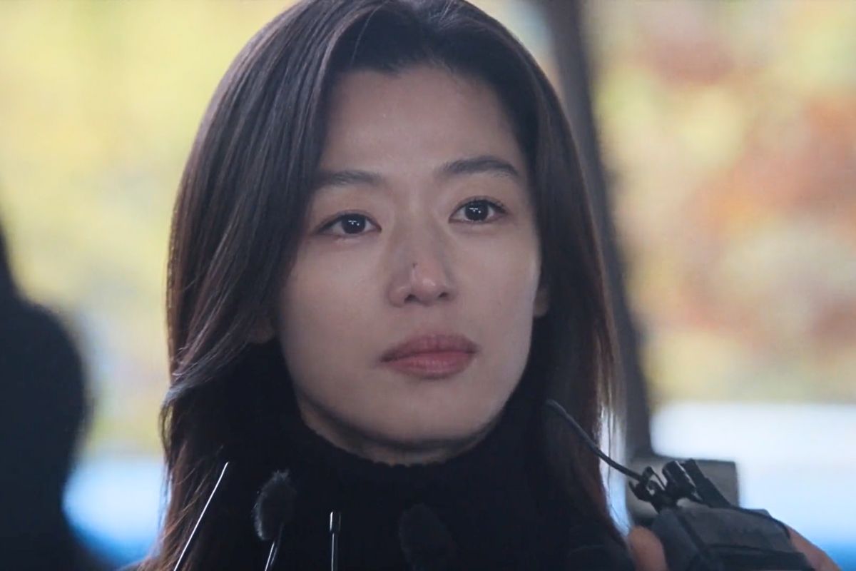 Actress Jun Ji Hyun in the movie "The Giong". Photo: Producer