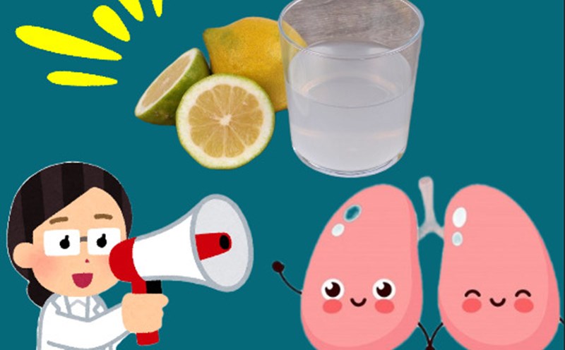 Warm lemon water helps keep the kidneys healthy, reducing the risk of recurrent stones. Graphics: Huong Giang