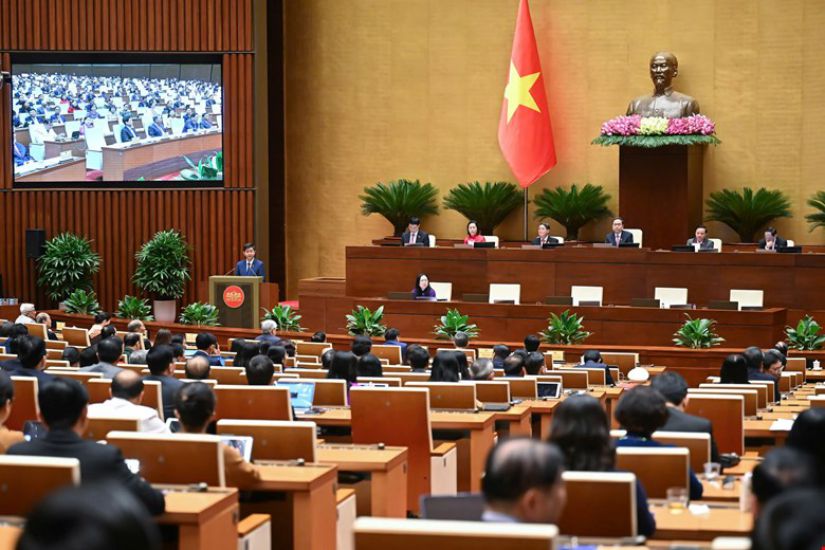 The 9th session, the 15th National Assembly. Photo: Pham Dong