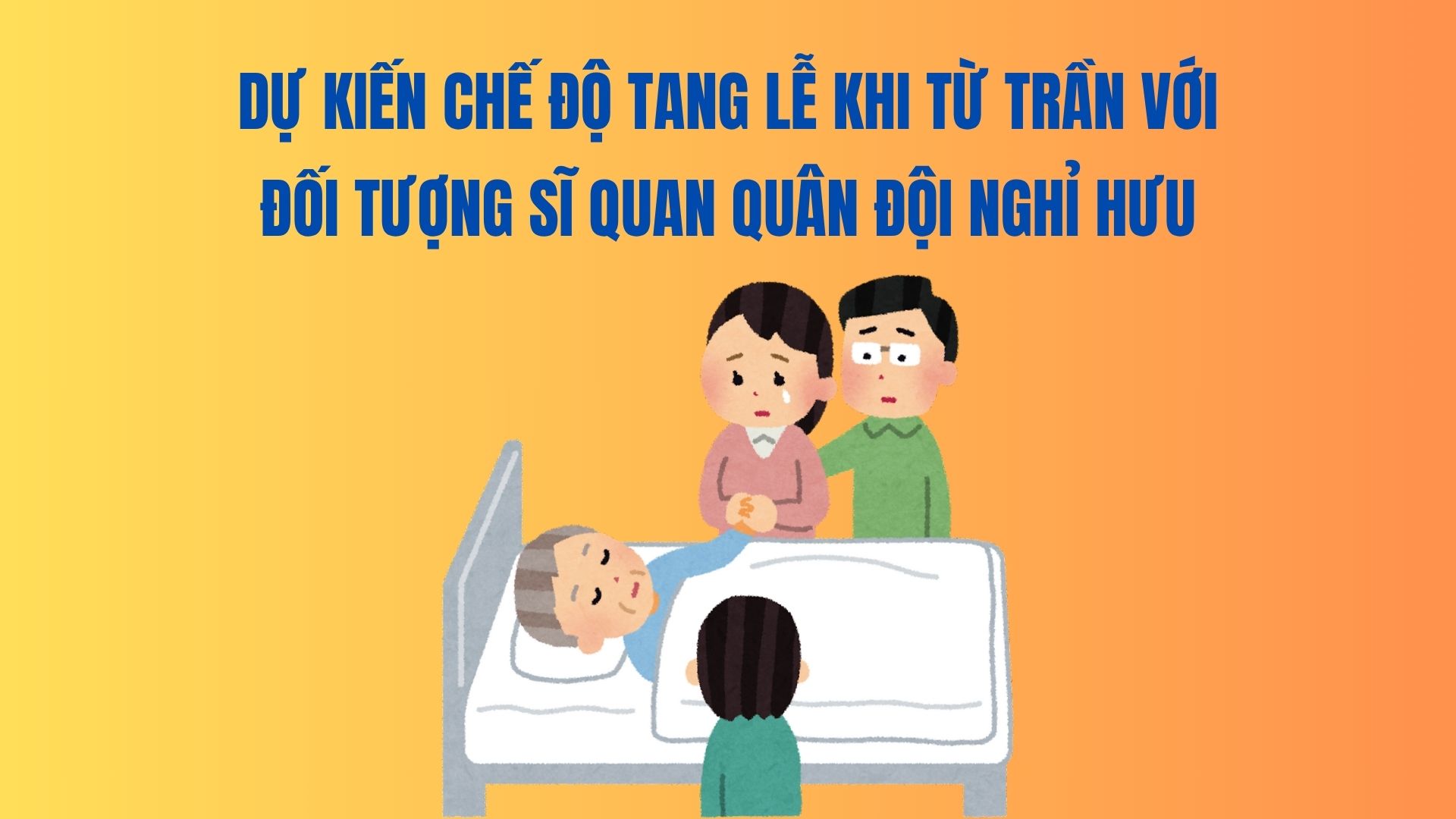 Expected funeral regime when leaving office for retired military officers