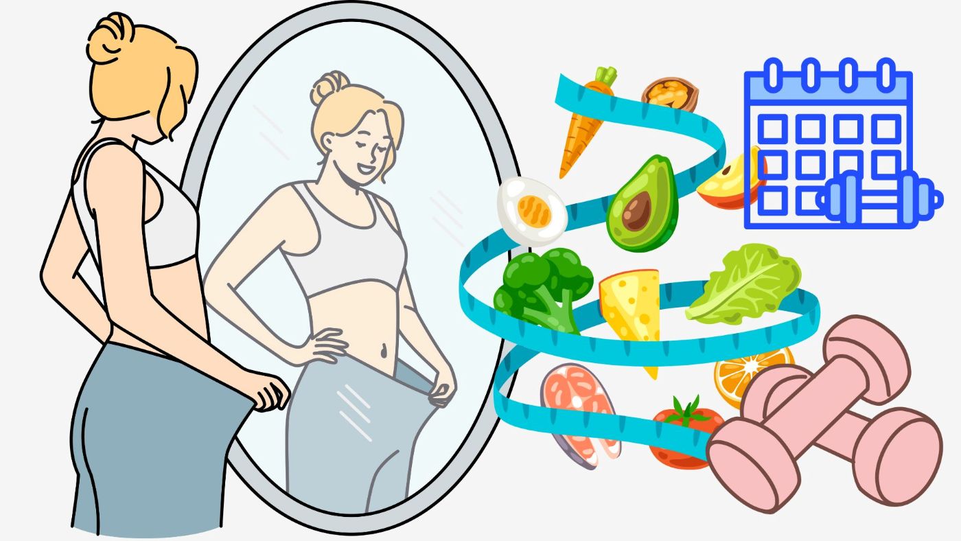 Exercising and eating healthy habits help increase strength. Graphics: Thanh Thanh