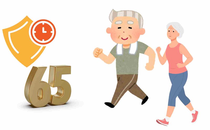People over 65 years old should pay attention to walking properly to help prolong their life. Graphics: Ha May