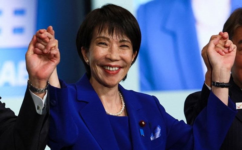 Ms. Sanae Takaichi is about to become Japan's first female prime minister. Photo: AFP