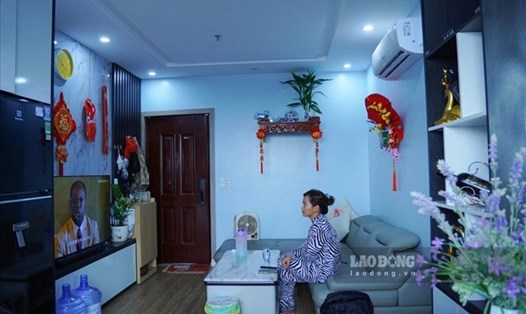 Bên trong 1 căn hộ nhà ở xã hội tại dự án Cát Tường Eco (phường Võ Cường, tỉnh Bắc Ninh). Ảnh: Trần Tuấn