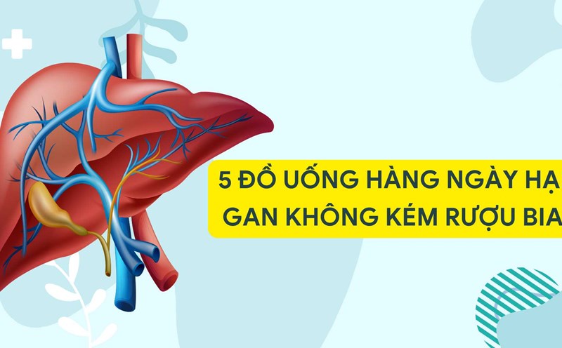 The liver is a detoxifier of the body, carbonated soft drinks contain high sugar and should not be overused. Graphic photo: Huong Son