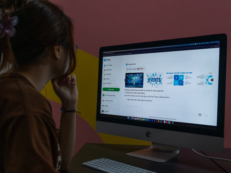 AI HAY is recognized as one of the AI applications with the highest monthly downloads and users in Vietnam in the first half of 2025. Photo: AI HAY