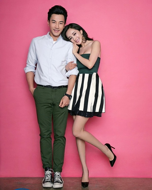 Duong Mich va Luu Khai Uy. Anh: Xinhua