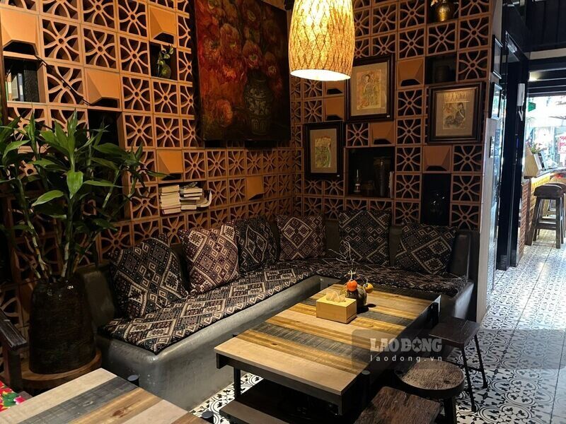 Cach sap xep, bai tri hay y tuong ban dau vo cung ngau hung, xuat phat tu niem dam me. Ảnh: Tuong Vy