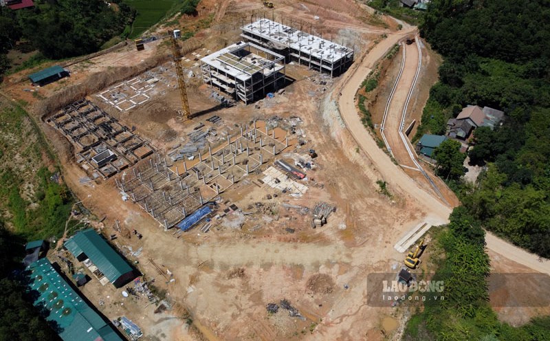 After 9 months, the disbursement rate of public investment capital in Cao Bang has not exceeded 30%. Photo: Tan Van