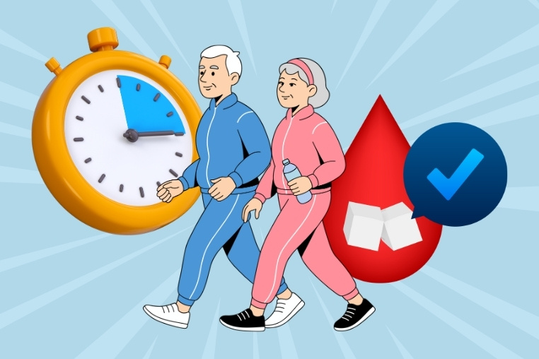 Best Time to walk After Meal for People with Diabetes
