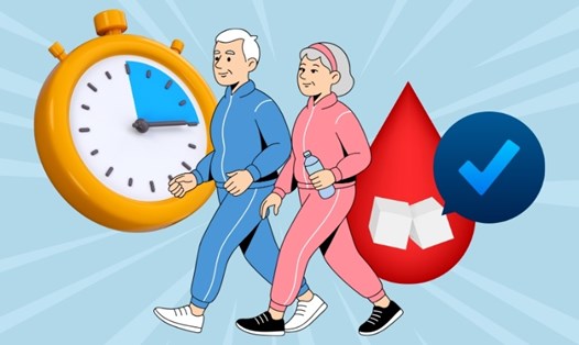 Thời gian tốt nhất để đi bộ sau bữa ăn cho người bệnh tiểu đường