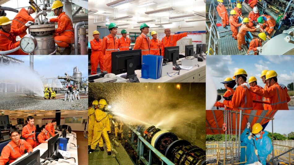 Hoat dong san xuat, van hanh, huan luyen va ung pho an toan cua PV GAS