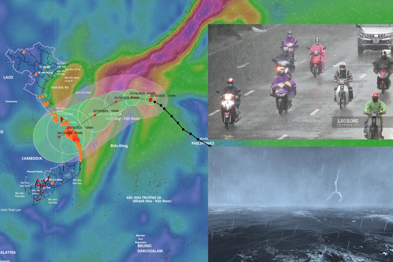 Storm No. 12 will have major changes in its path and intensity in the next 48 hours
