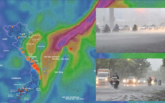 Dự báo 3 tỉnh thành mưa to nhất do bão số 12, có nơi vượt mốc 900mm