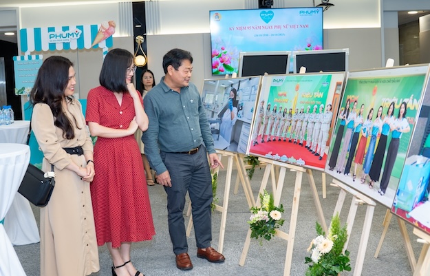 The 2025 "Phu My - I Love" program is considered a playground connecting union members and workers. Photo: Phuong Ngan