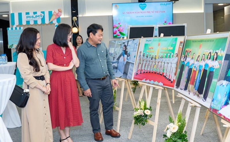 The 2025 "Phu My - I Love" program is considered a playground connecting union members and workers. Photo: Phuong Ngan