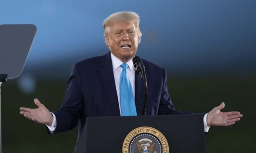 Tổng thống Mỹ Donald Trump. Ảnh: Xinhua