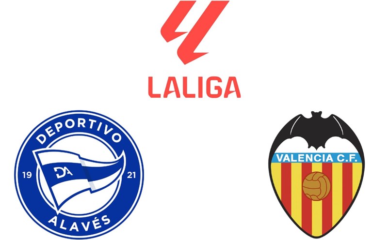 El Alaves se enfrenta al Valencia en La Liga. Grafico: Van An